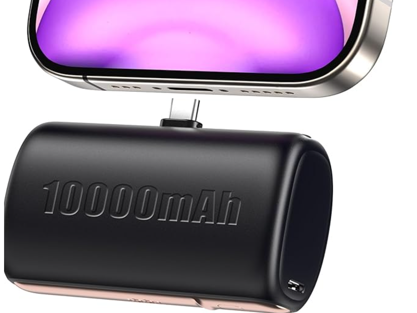 compact PortableChargerHome, efficient, powering up devices, photorealistic, on a wooden desk cluttered with gadgets, highly detailed, dynamic cable placement, macro lens, matte finish, soft evening light