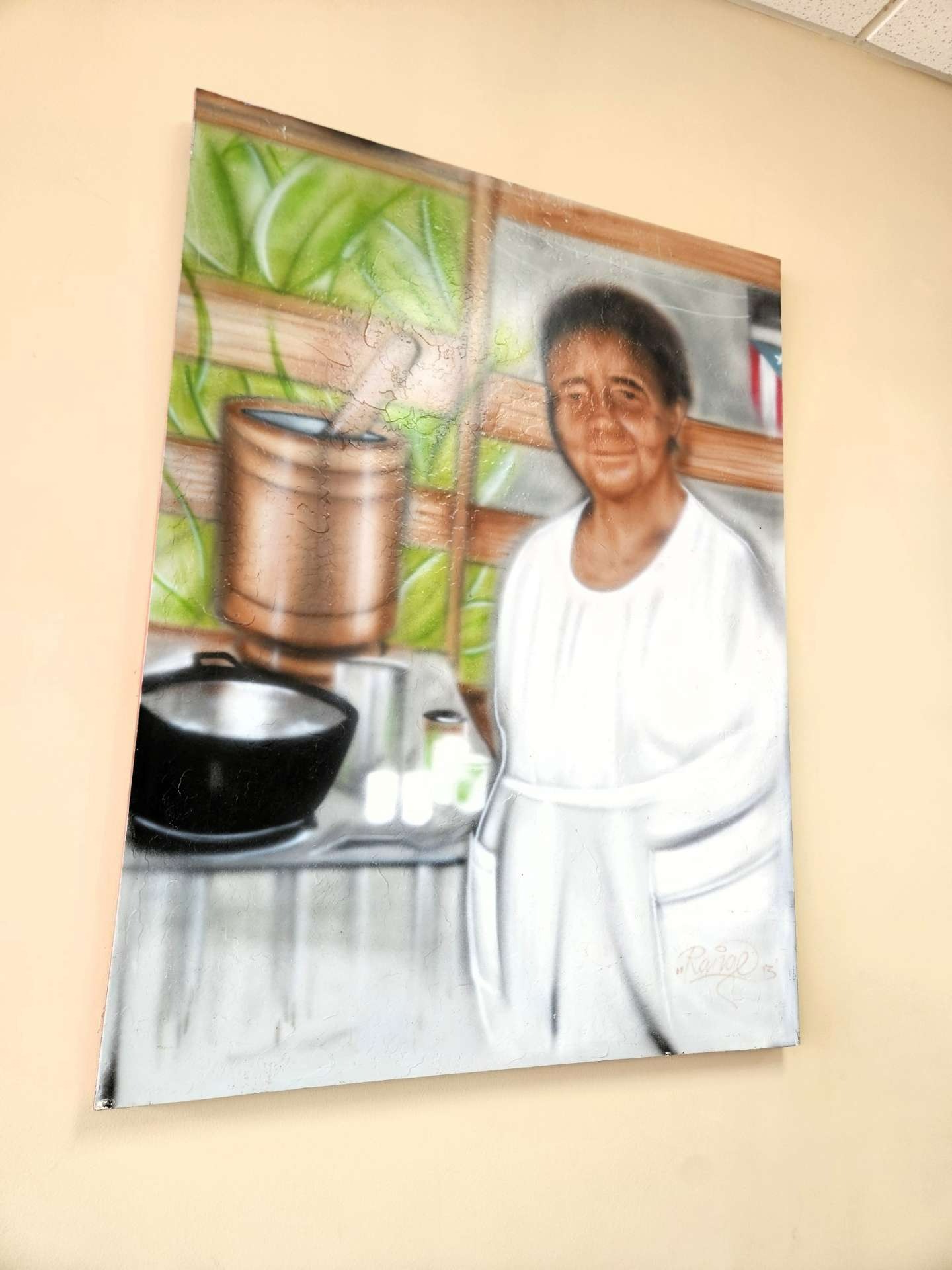 el pilon criollo grandmother painting