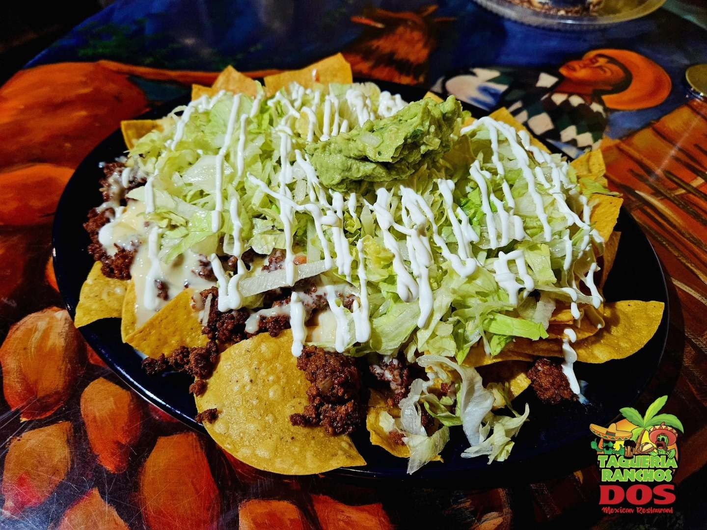 beef nachos supreme at taqueria ranchos dos buffalo new york
