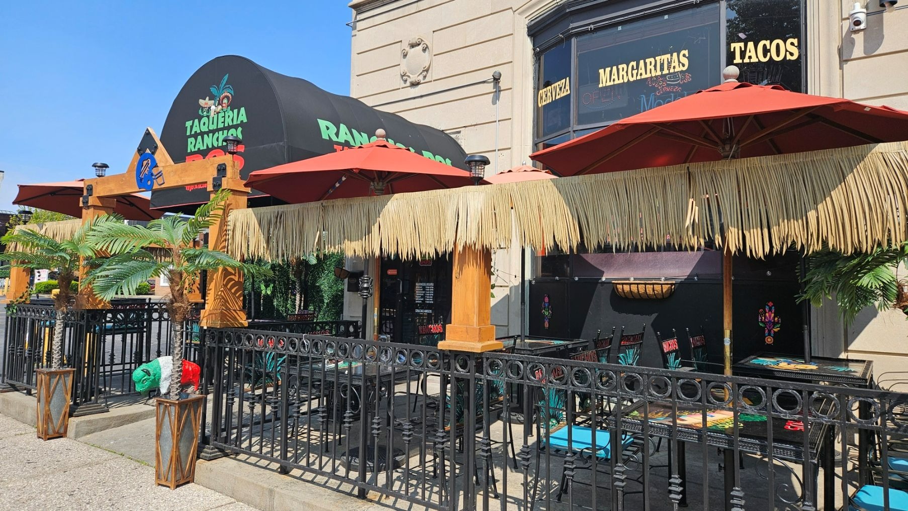 Lively Mexican bar and restaurant in downtown Buffalo, NY with festive décor