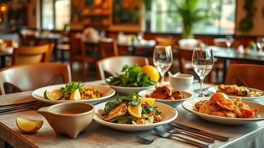 Authentic Latin American dining with light dishes, seafood, citrus, and herbs.