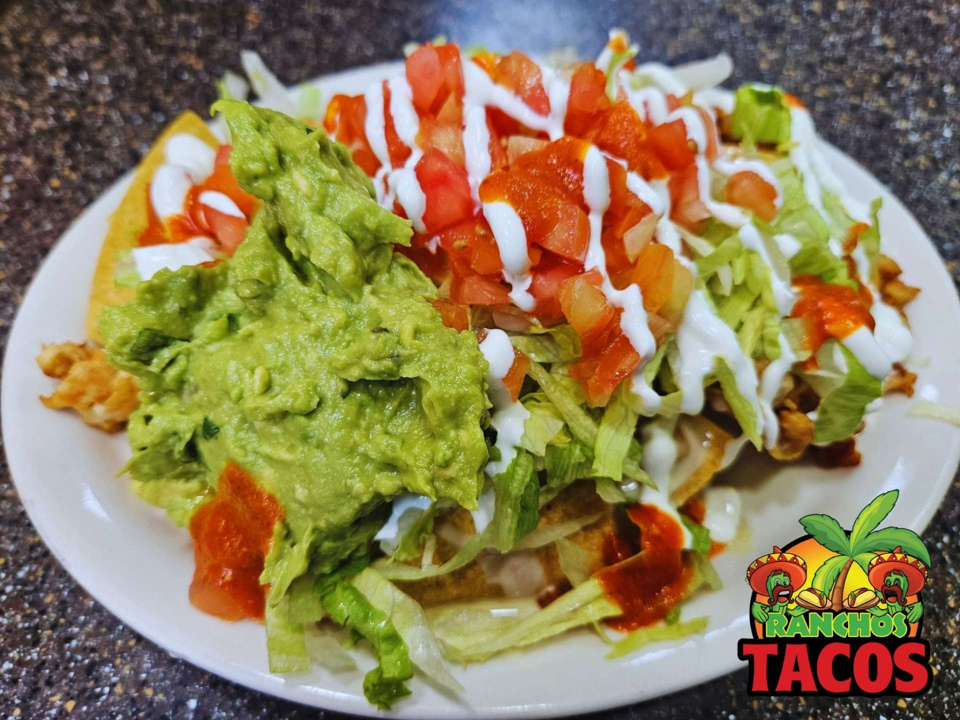 Loaded Chicken Nachos at Ranchos Tacos in Amherst, New York