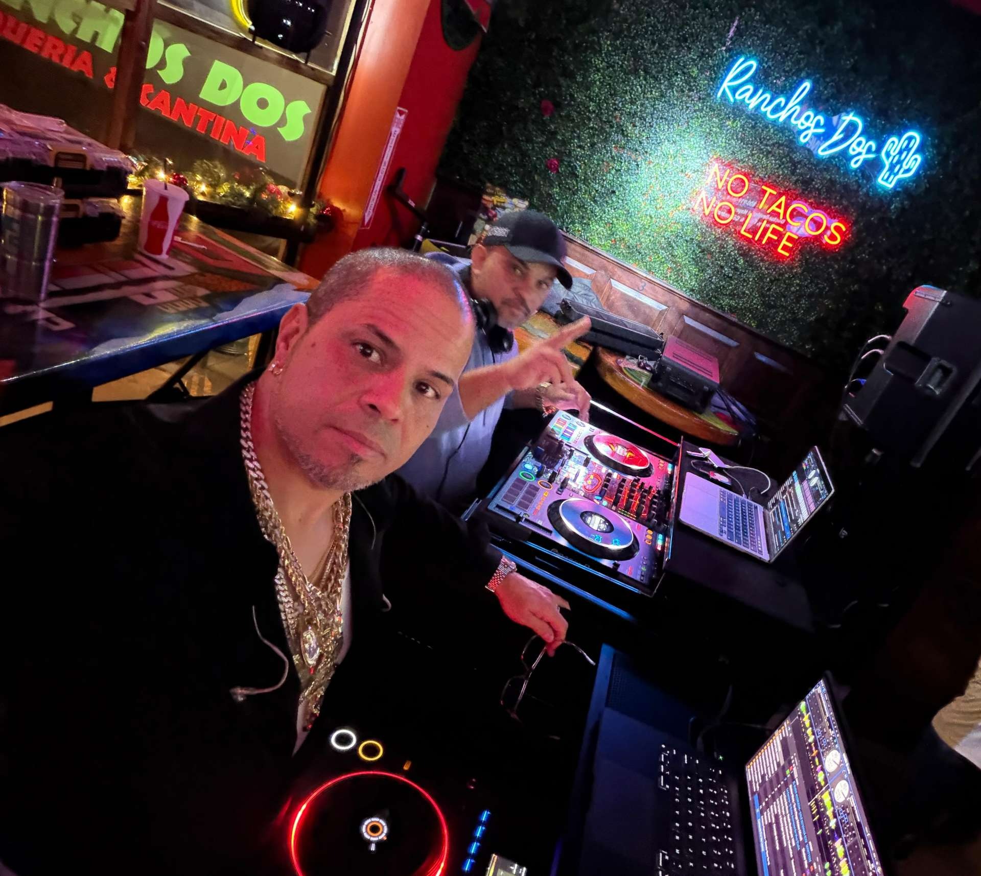 dj frankie dj sorry at taqueria ranchos dos in allentown downtown buffalo