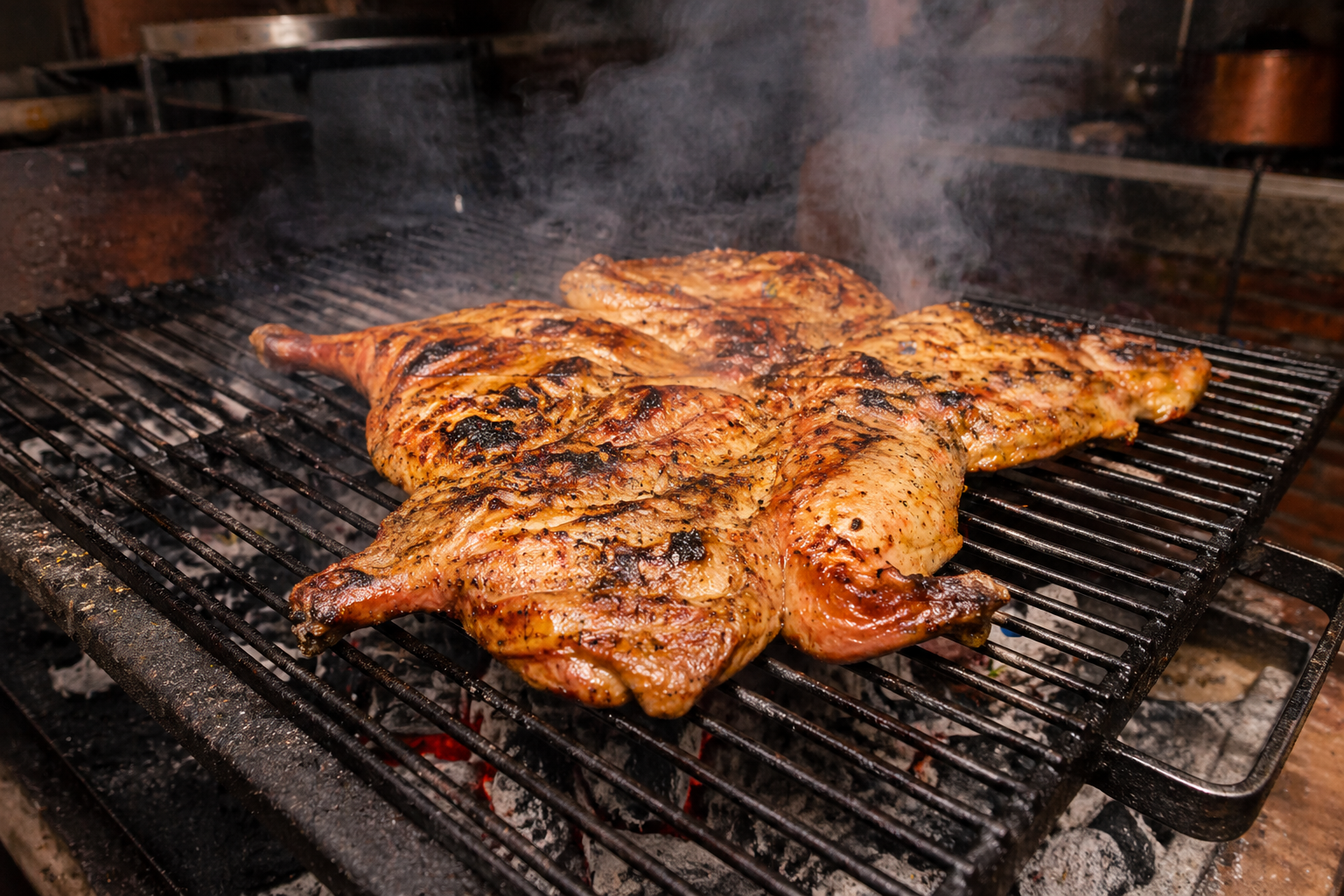 Pollo Entero Argentinian Cooking on Grill