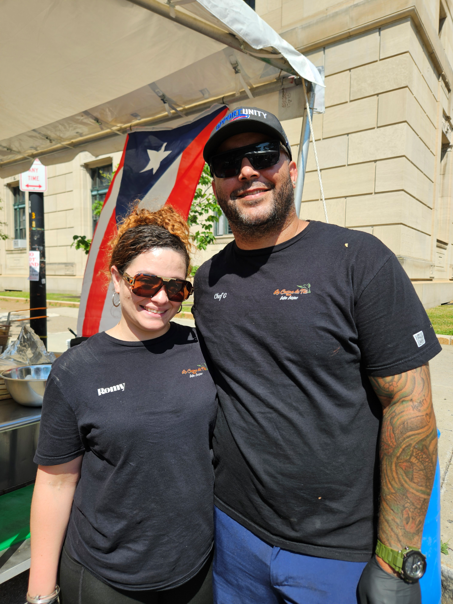 Chef G and Romy at Taste of Buffalo 2026