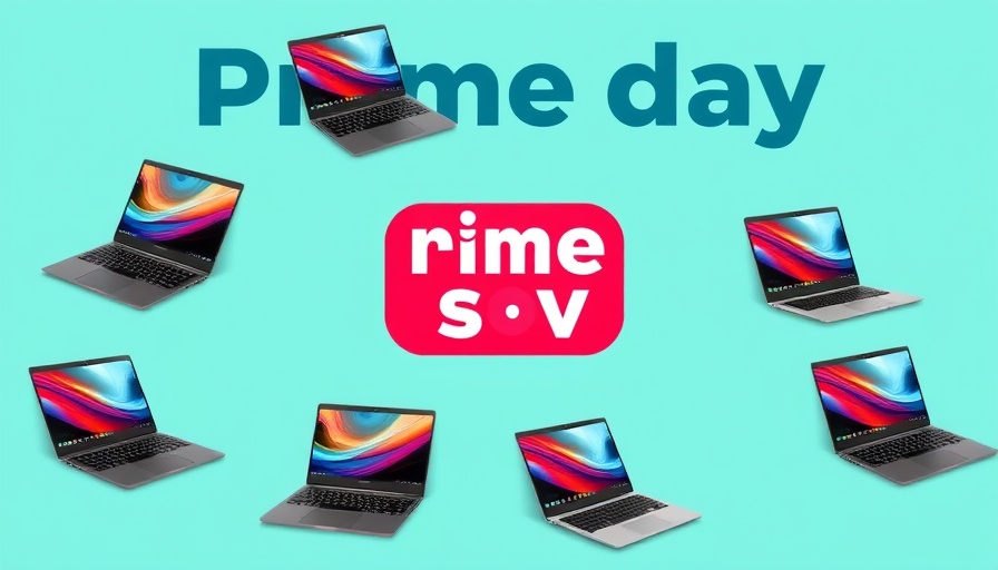 October Prime Day Chromebook deals collage with various models