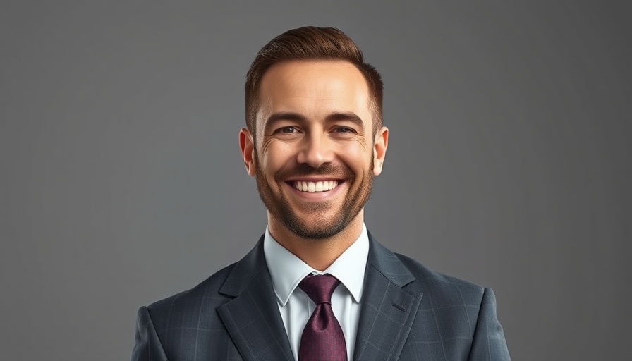 Distinguished man in formal suit, soft lighting, neutral backdrop