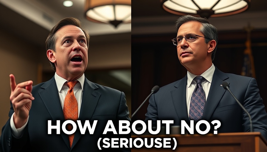 Split-screen of two men discussing UK digital ID scheme