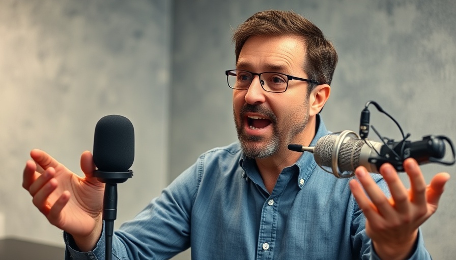 Man speaks passionately during podcast about When Kids Pay for Adult Choices.