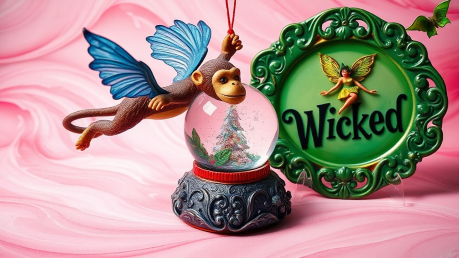 M&S Wicked Collection 2025 featuring fantasy-themed ornaments and decor.