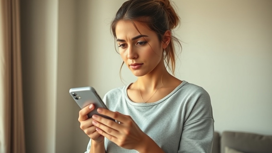 Concerned woman reads tweet about HMRC legal powers in 2025.