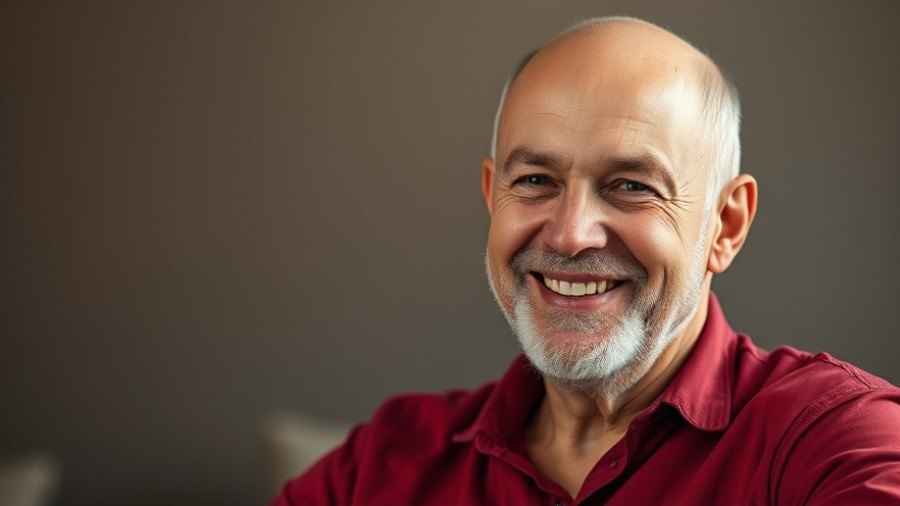 Afford your property with confidence, smiling older man indoors.