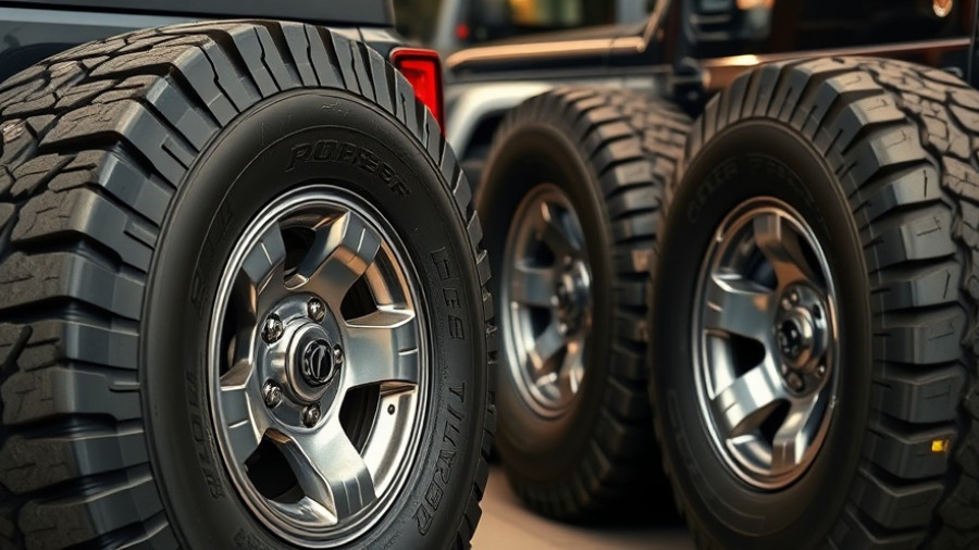 Rear view of Jeeps with spare tires highlighting plug-in hybrid recall.