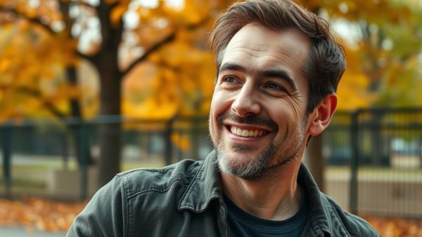 Man discusses why Black people send money back home, outdoor setting, autumn.