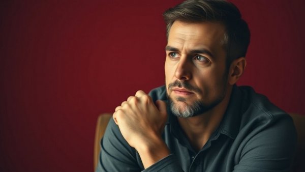 Contemplative man in thought, contemplating Elon Musk $1 trillion pay deal.