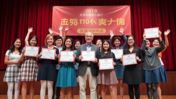 Kirkcudbright Youth Speaks Competition winners holding certificates on stage.