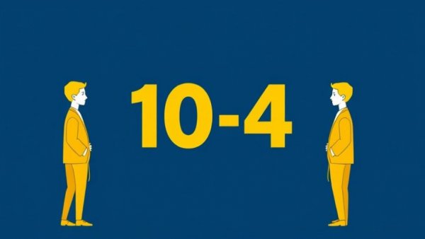 Illustration of Target 10-4 rule customer experience sign.