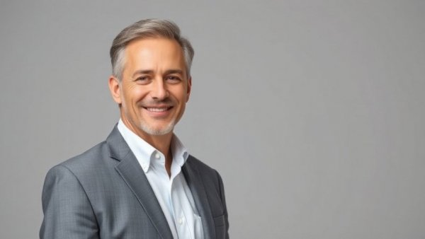 Middle-aged man in formal attire discussing Christian values in society.