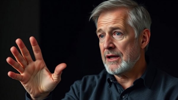 Middle-aged man speaking in an interview, Trans Trend Fading in Universities.