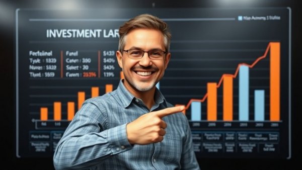 Man explains ISA with a bar chart, emphasizing understanding before opening.