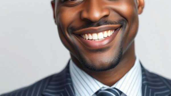 Professional smiling man in pinstripe suit, buy-to-let lender Rely.