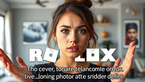 Roblox blocks children from speaking to adults, video frame.