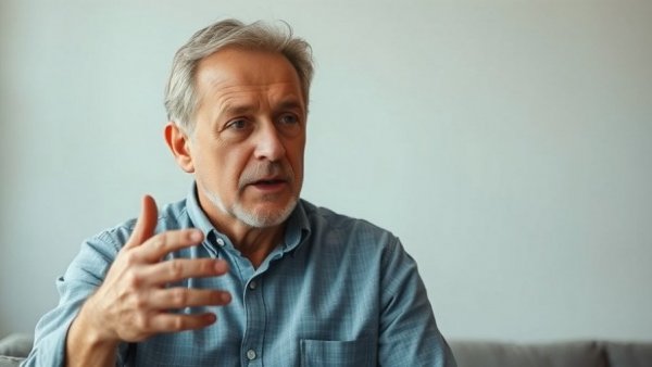 Middle-aged man discussing the potential future of crypto compared to Lycos.