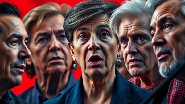 Japan's Political Changes highlighted in a striking collage.