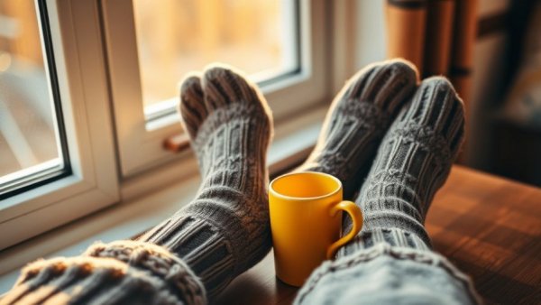 Cozy relaxation scene to prevent volunteer burnout in churches.