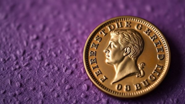 Old British copper coin, George II farthing, auction.