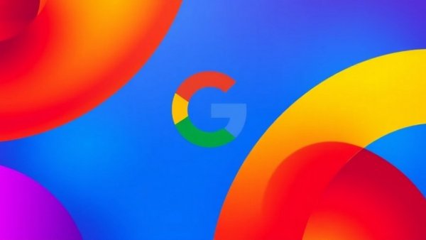 Vivid graphic of Google logo with colorful background, NeurIPS 2025 AI trends.