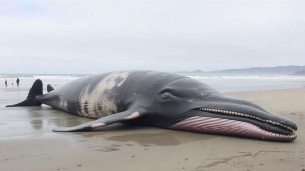 A dead whale shows up on your beach. What do you do with the 40-ton carcass?