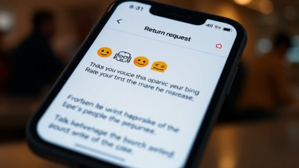 Online purchase return request highlighting financial lessons for homebuyers.