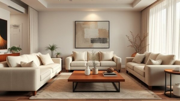Elegant living room design perfect for entertaining.
