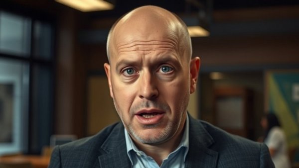 BBC's Future Amid Trump Lawsuit: Informative split-screen image with labels.