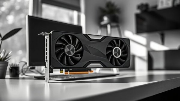 Nvidia graphics card on desk representing Post-GeForce Nvidia gaming implications.