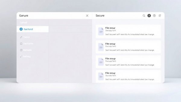 Interface displaying secure transcription file upload for customer research.