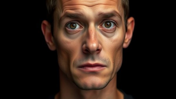 Serious person looking at camera about financial predictions for 2025.