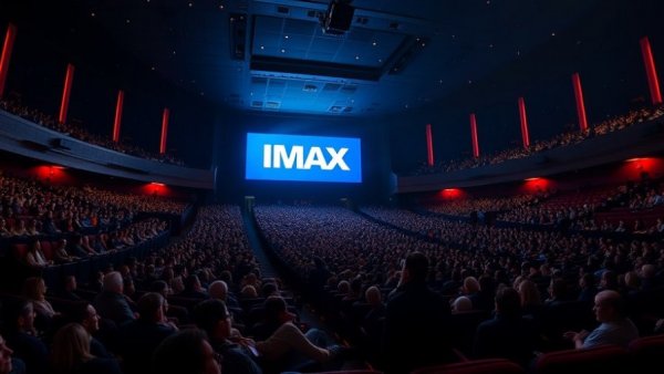 IMAX theater packed with audience for IMAX theater stocks 2025.