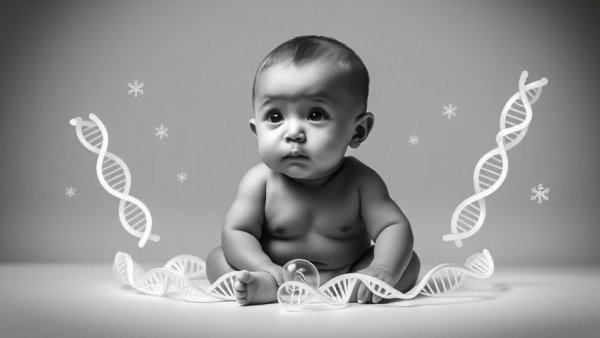 Conceptual image of a baby symbolizing biotechnology breakthroughs 2026.
