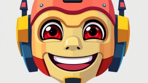 Colorful robot emoji symbolizing AI coding trends.