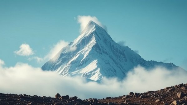 Pendragon sound analysis mountain backdrop with mist.