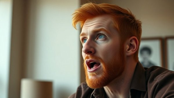 Man discussing diverse groups during LGBT History Month.