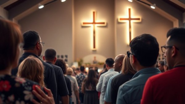 Modern English-speaking Evangelical church in Spain service.