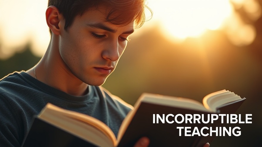 A young man absorbed in a book, embodying integrity in Christian life with soft lighting.