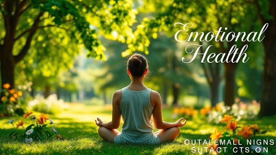 Meditating in a serene park, symbolizing Faith and Emotional Wellbeing.