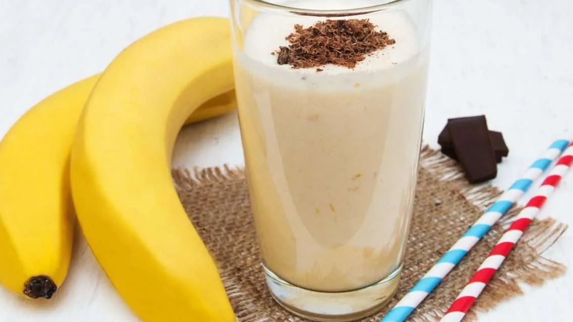 Banana Smoothie Sheds Stomach Inches