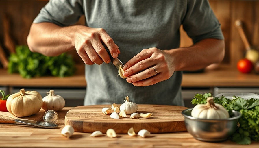 Man preparing ingredients in cozy kitchen for winter soups.