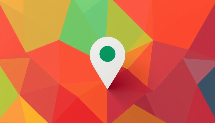 Colorful Google Maps icon illustrating name changes concept.