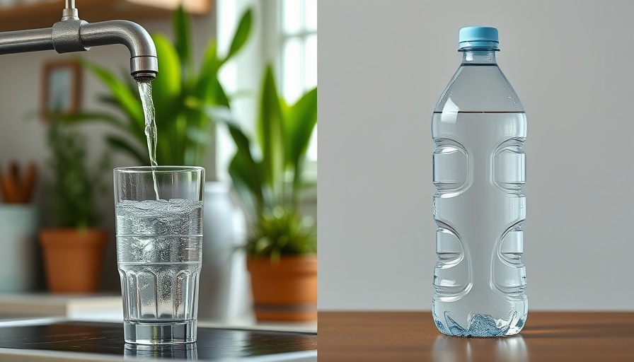 Comparing tap water safety and bottled water options.